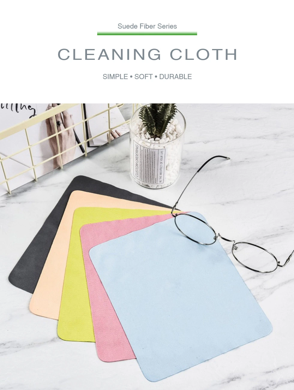 Hot Sale Personalized and Multi-Purpose, Anti-Fog, Suede Fabric Microfiber Lens Eyeglass Cloth